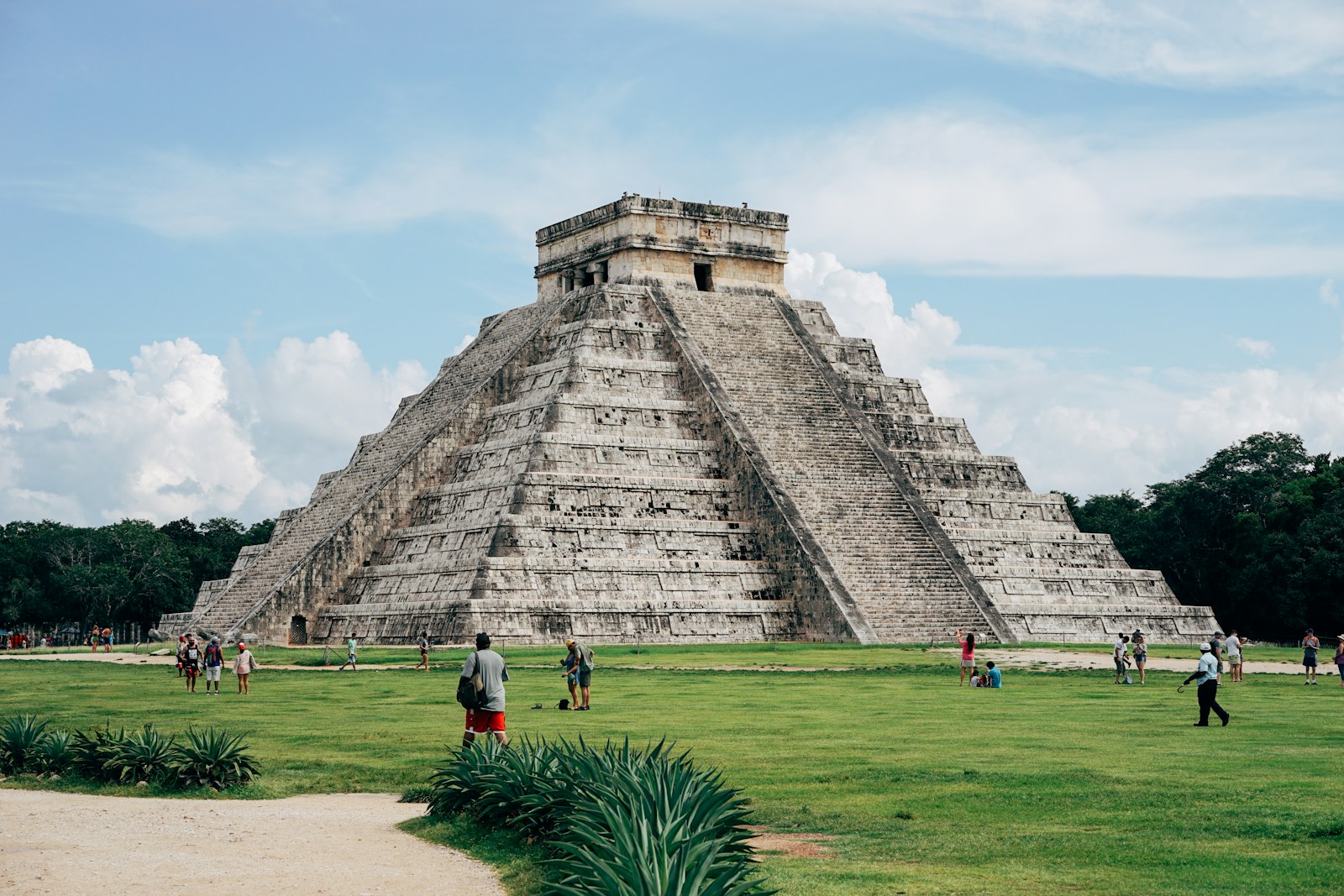 group of people standing ear gray temple